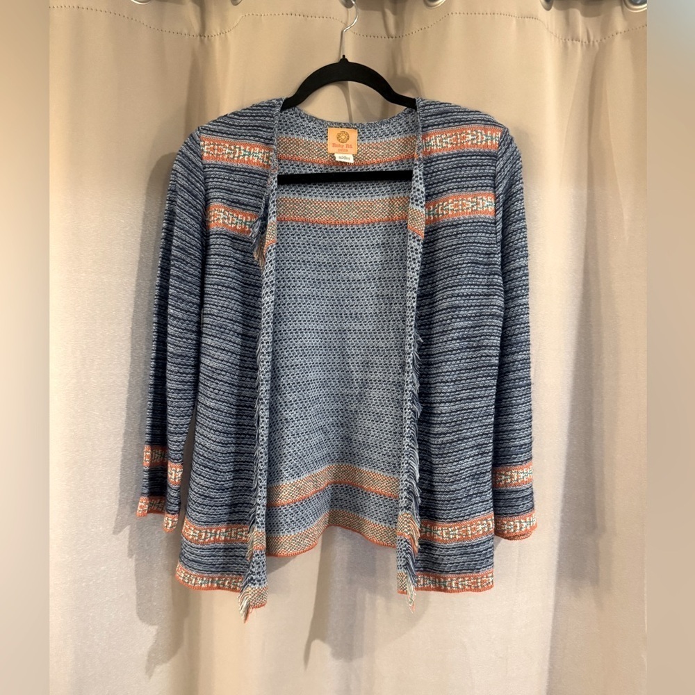 Ruby RD Blue and Orange Women's Sweater